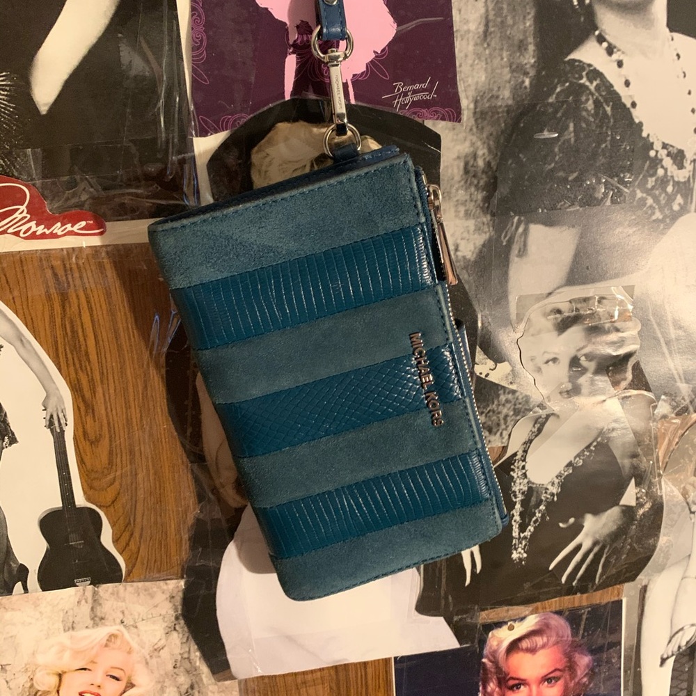 Michael Kors suede and